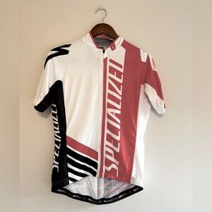 Specialized Full Zip Short Sleeve Cycling Jersey Shirt Men's Medium